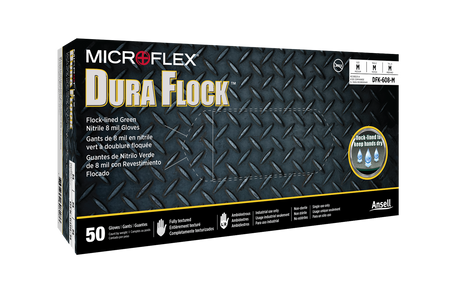 MICROFLEX® Dura Flock® DFK-608 - 50/Box