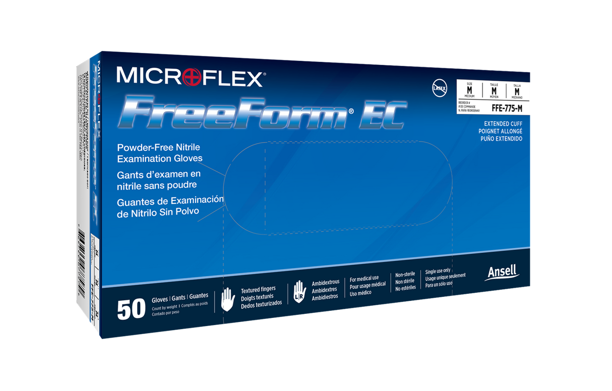 MICROFLEX® FreeForm® EC Nitrile - 50/Box