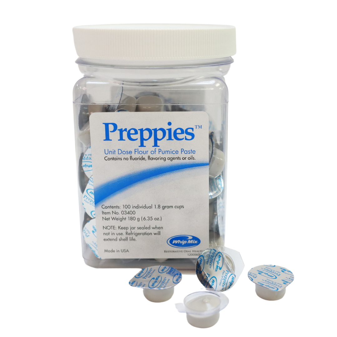 Pumice Preppies™ Paste – 2 g Cups, 100/Pkg