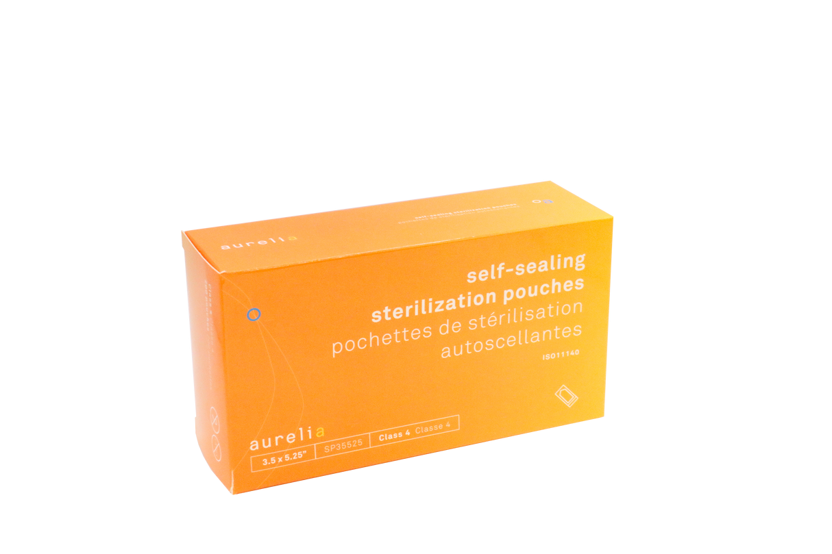 Self-Sealing Sterilization Pouches, Class 4 200/Box