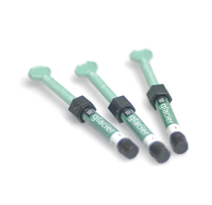 Glacier Microhybrid Composite, 4 g Syringe Refill