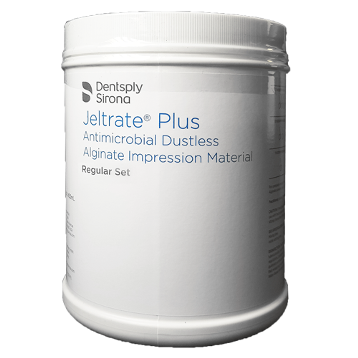 Jeltrate Plus Antimicrobial, Dustless, Alginate Impression Material, 1 lb Canister