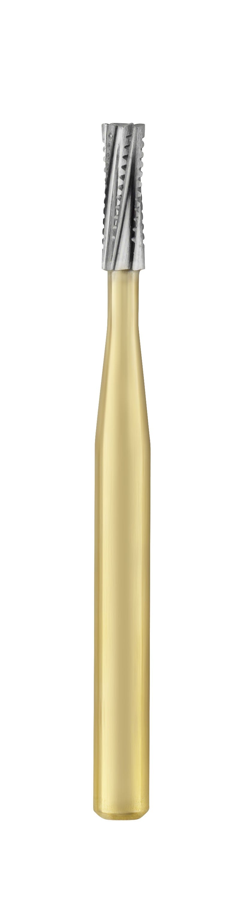 Great White® Gold Series Carbide Burs – FG, Straight Fissure