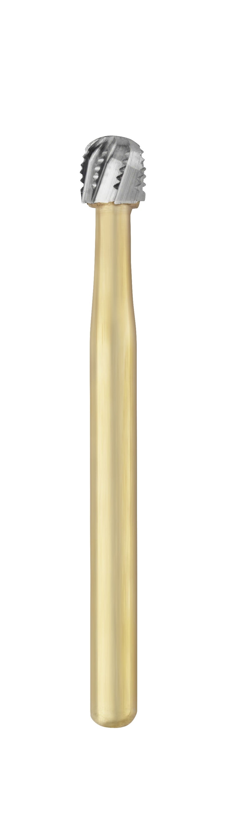 Great White® Gold Series Carbide Burs – FG, Round