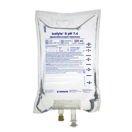 Isolyte® S pH 7.4 (Multi-electrolyte Injection) 24/Case