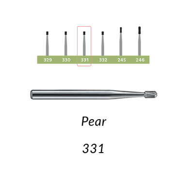 Carbide Burs FG - 100/Pk