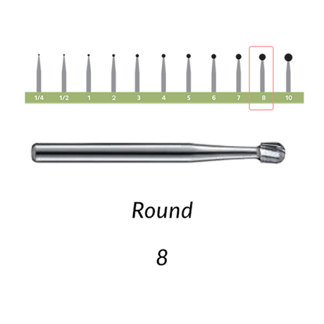 Carbide Burs FG - 100/Pk