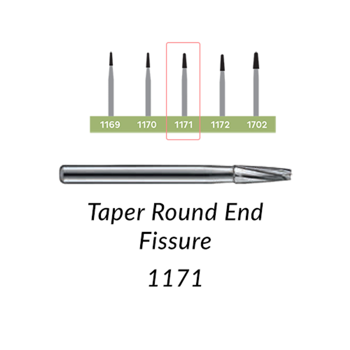 Carbide Burs FG - 100/Pk