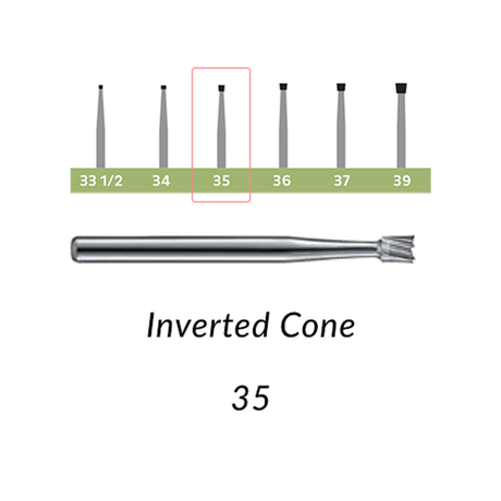 Carbide Burs RA - 100/Pk