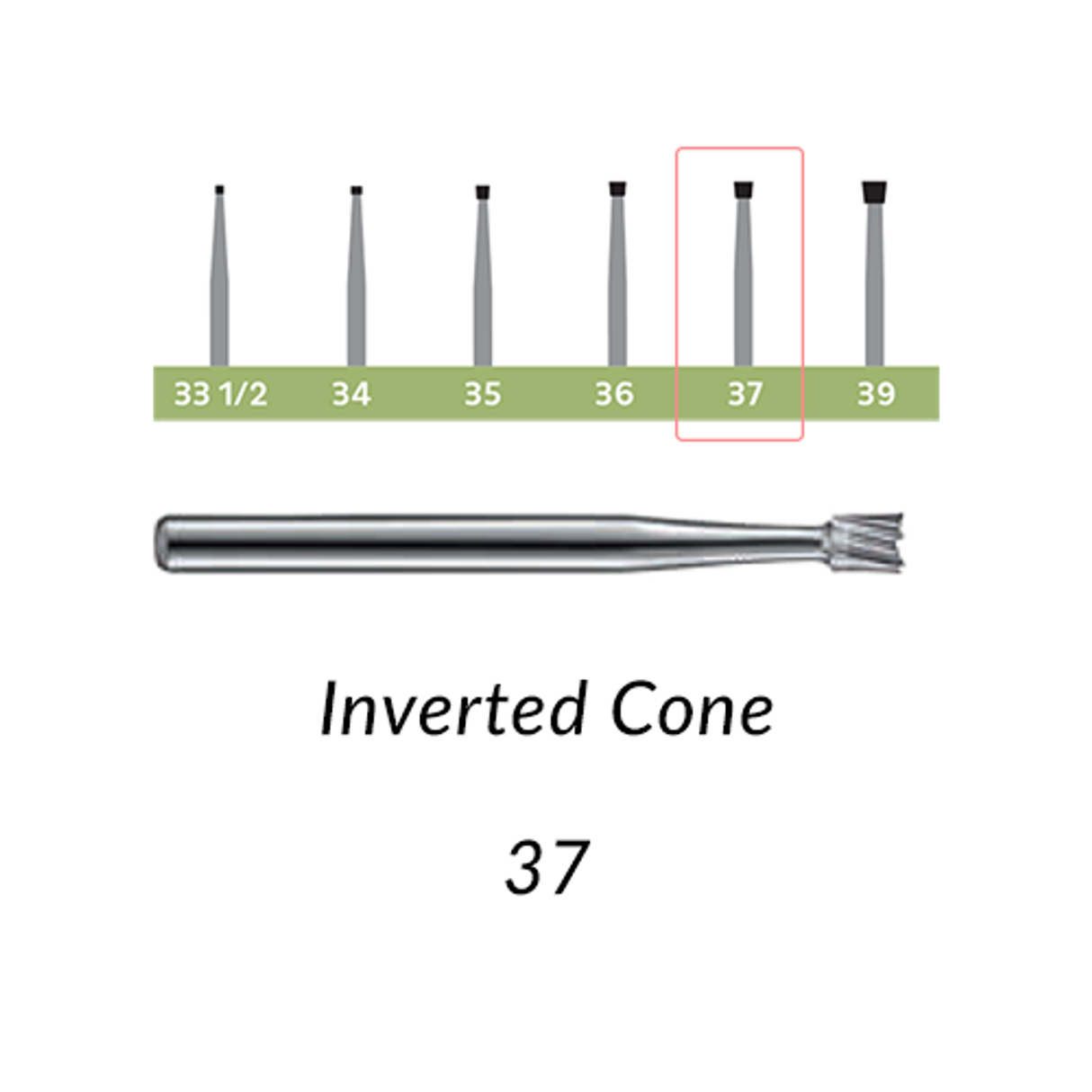 Carbide Burs RA - 100/Pk