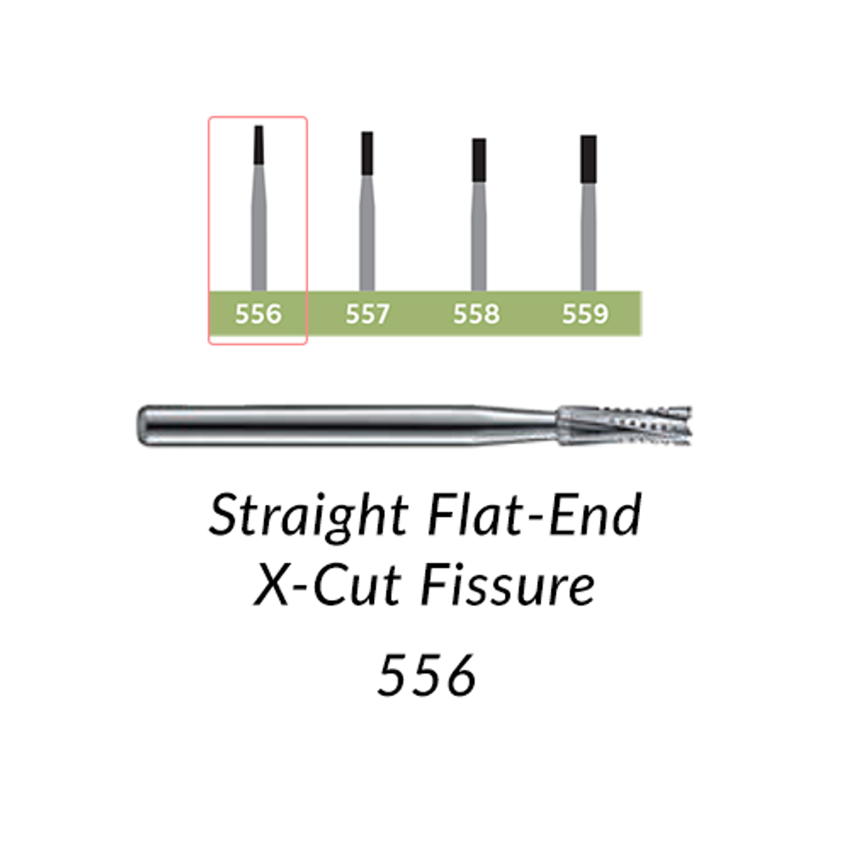 Carbide Burs FG - Long - 100/Pk