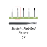 Carbide Burs FG Short Shank - 100/Pk