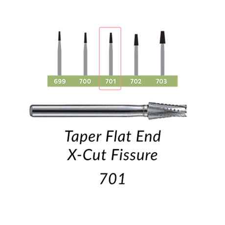 Surgical Carbide Bur FG - 100/Pk