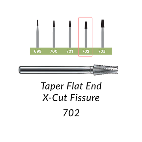 Carbide Burs FG - 100/Pk