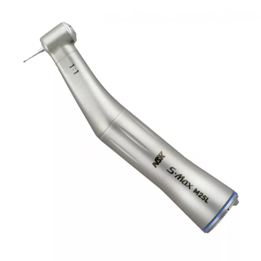 S-Max M 1:1 Direct Drive Electric Handpieces – Contra Angle, Push-Button Autochuck, Single Spray