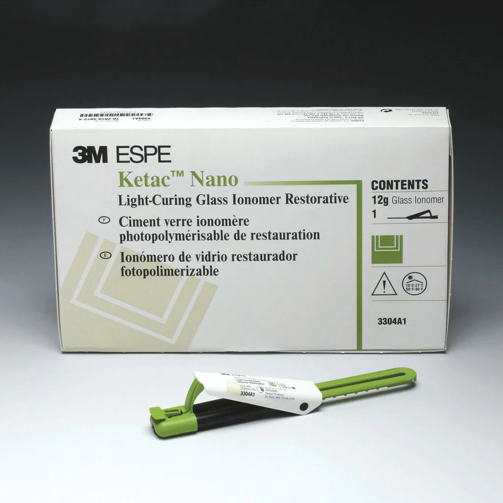 Ketac™ Nano Light-Curing Glass Ionomer Restorative Clicker™ Dispenser Introductory Kit