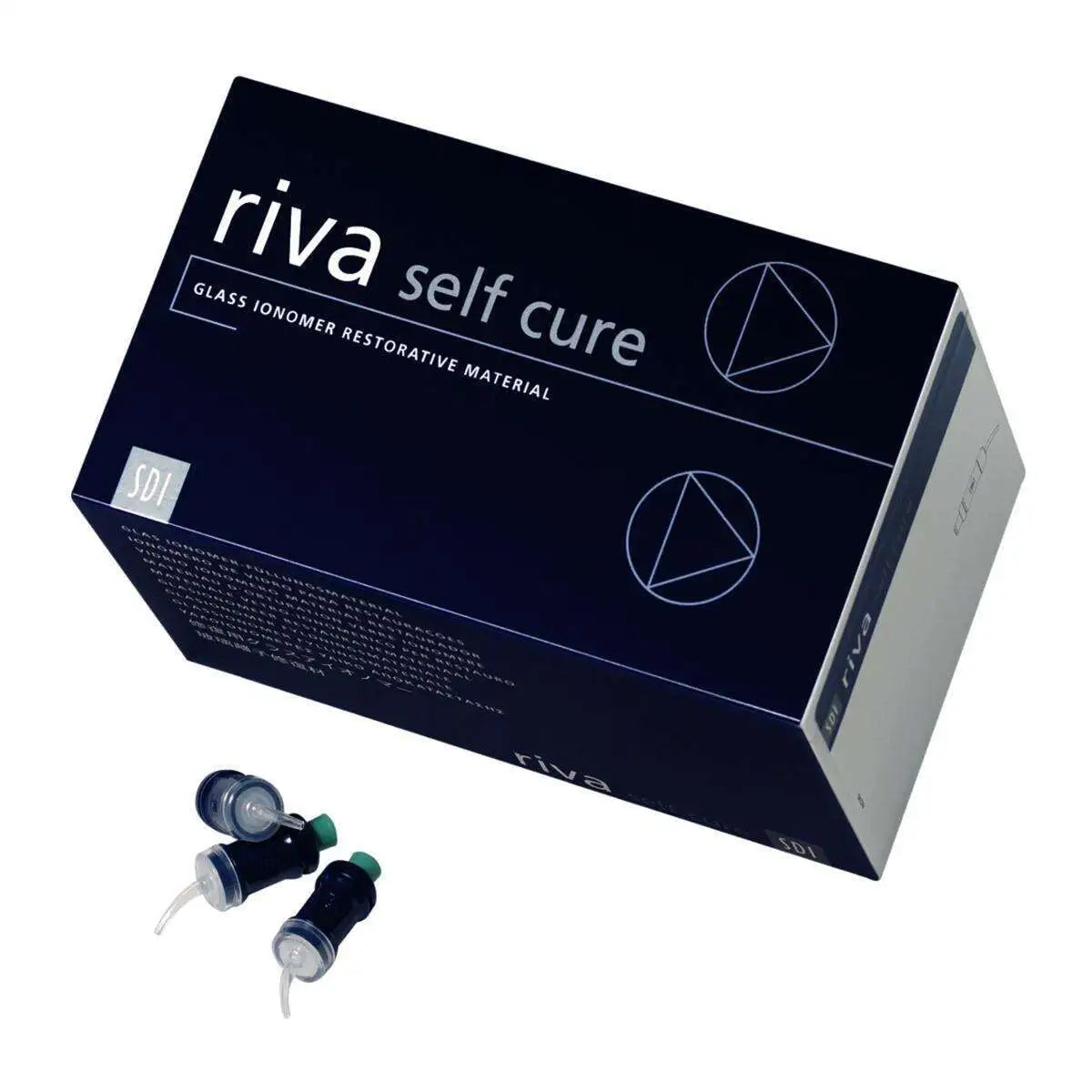 Riva Self-Cure Glass Ionomer Restorative – Regular Set Capsules, 50/Pkg