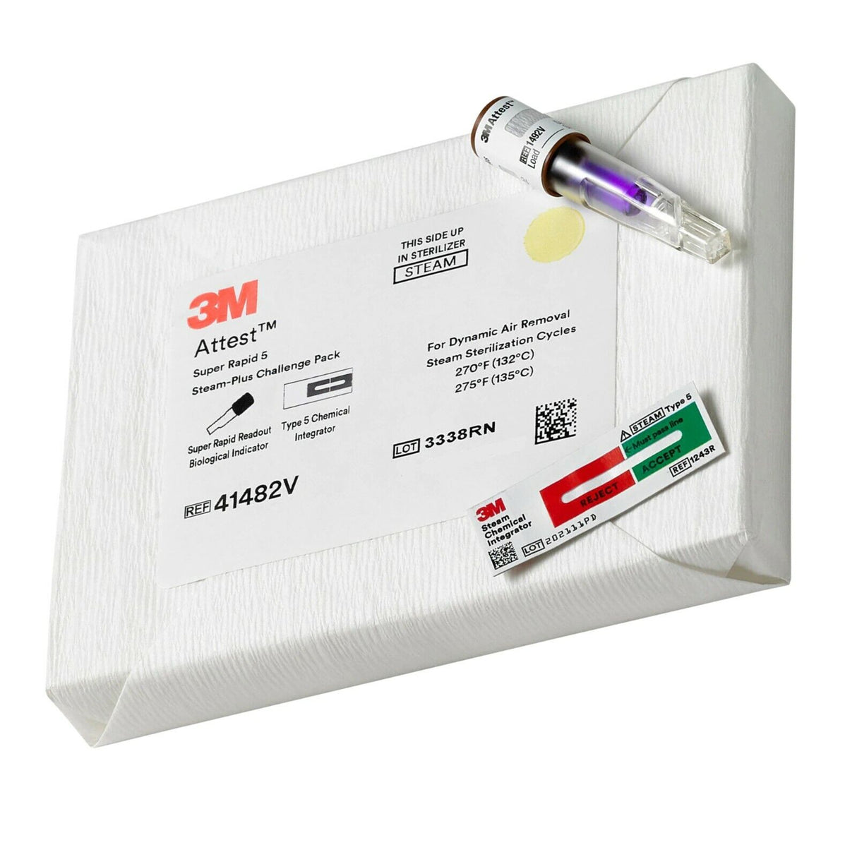 3M™ Attest™ Super Rapid 5 Steam-Plus Challenge Pack