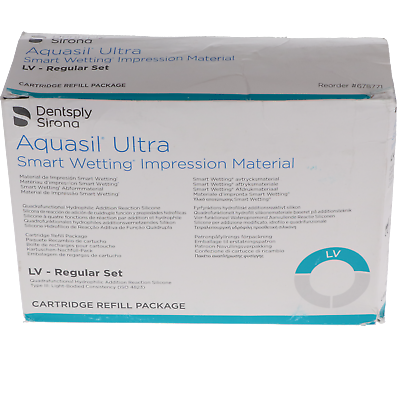 Aquasil Ultra Smart Wetting® Impression Material, 50 ml Cartridge Refill - EXP - 03/2025