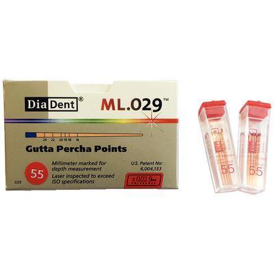 Gutta Percha Points ISO Sizes Non-Marked – Standard Sizes, Vials, 120/Pkg - EXP - 09/2021