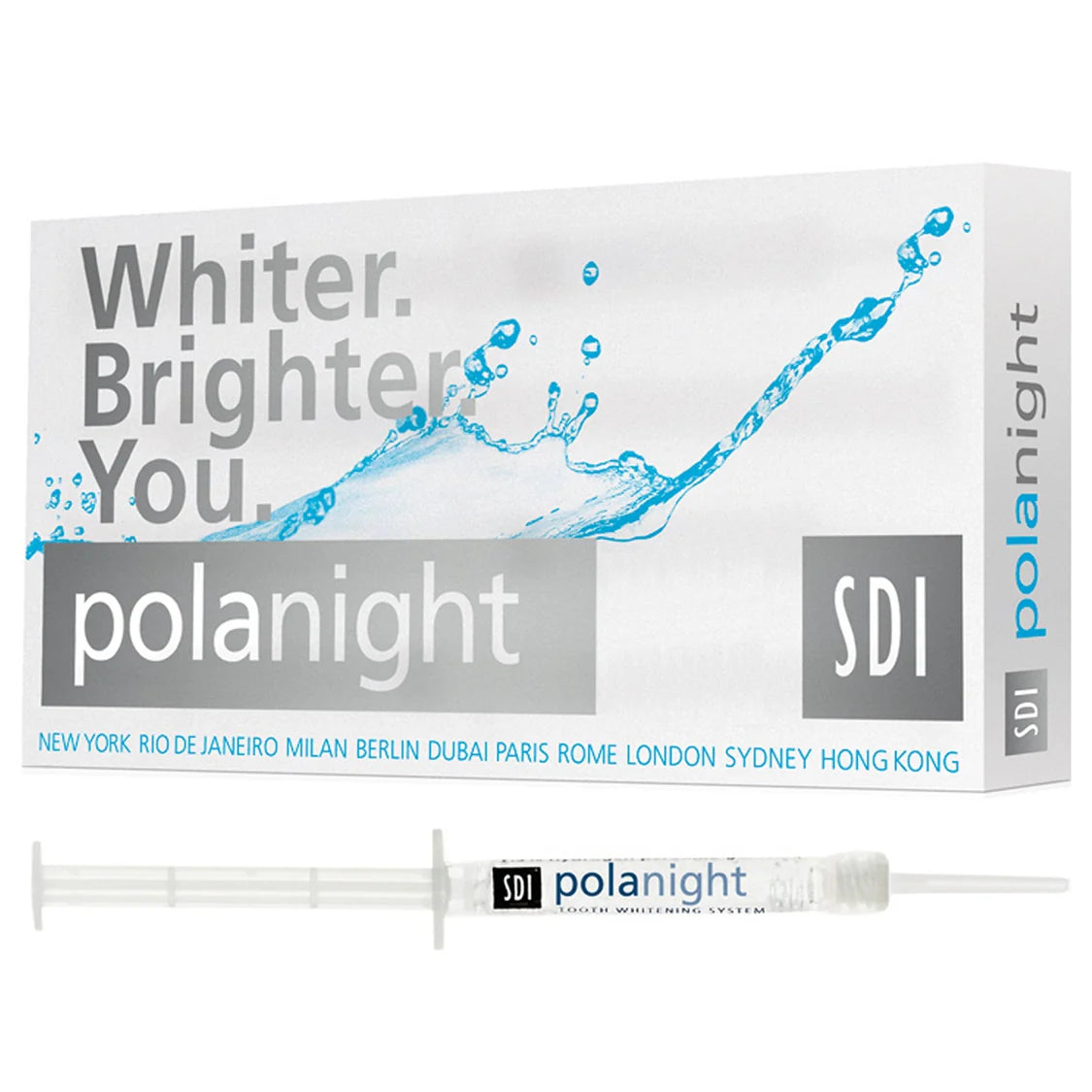 Polanight Tooth Whitening System 10% - 4X1.3g Syringe(Mini Kit) - EXP - 04/2025