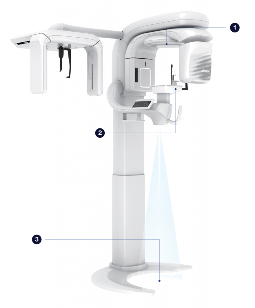 T2 Plus(8X8) CBCT Wide FOV, Clear image and user-friendly CT