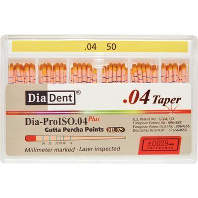 Dia-Pro ISO GT™ Taper Gutta Percha Points – MI.029, 60/Box - 3Z Dental