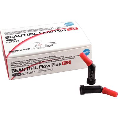 BEAUTIFIL® Flow Plus Hybrid Restorative – 0.21 g Tips Refill, 20/Pkg