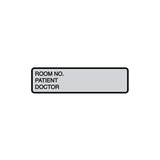 Medical Label, W1-3/8" x L5"Saves time and will help improve unit organization by providing patient chart.