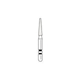 Two Striper® Diamond Burs – FG, Fine, Red, Cone, 5/Pkg