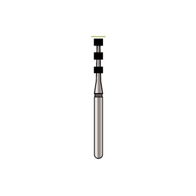 Alpen® x1 Single Use Diamond Burs – FG, Medium, Gray, 25/Pkg