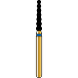 Alpen® Multi Use Diamond Burs – FG, Super Coarse, Black, Cylinder, 5/Pkg