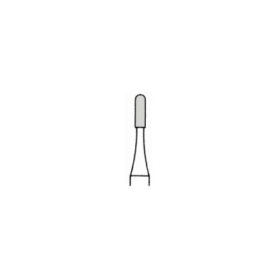 Tungsten Carbide Burs – HM 31R Straight Dome Cross Cut HP, 5/Pkg