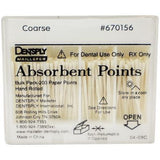 Absorbent Paper Points – Hand Rolled, Nonsterile, 200/Pkg