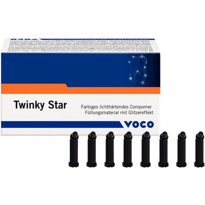 Twinky Star Colored Glitter Light-Curing Compomer – 0.25 g Caps Refill, 25/Pkg