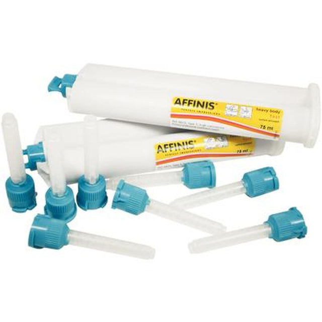 Affinis A-Silicone Wash and Tray Material, 2 x 50 ml Cartridge System - 3Z Dental (4952159191085)