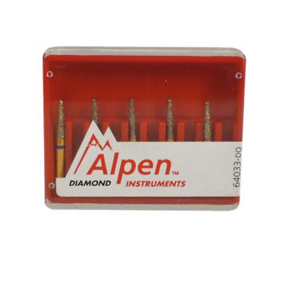 Alpen® Multi Use Diamond Burs – FGSS, 5/Pkg