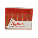 Alpen® Multi Use Diamond Burs – FGSS, 5/Pkg