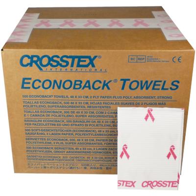 Econoback Patient Towels and Bibs – 13" x 19", 500/Pkg