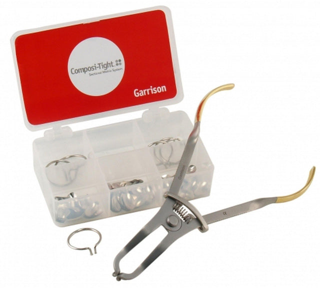 Composi-Tight Matrix Gold Composi-Tight Original Kit W/ Forcep (K102) - 3Z Dental (4952013078573)