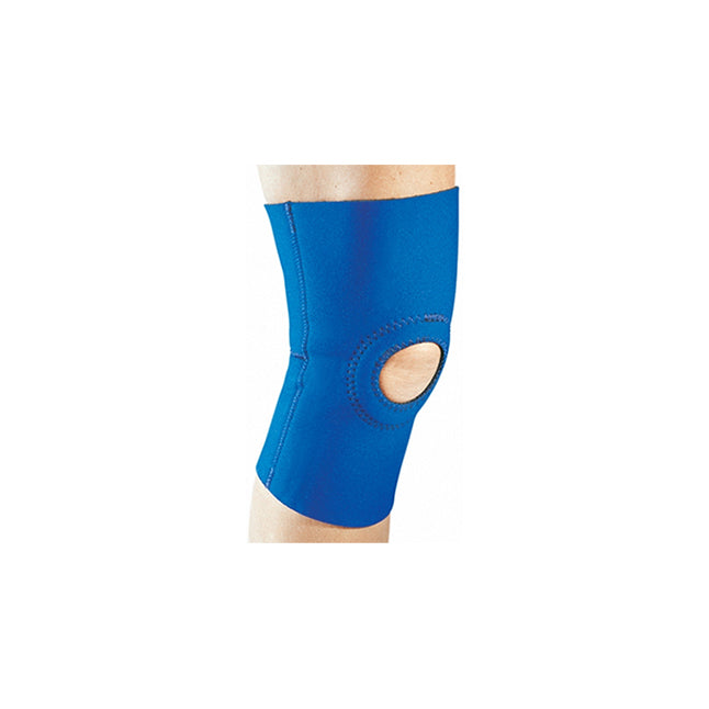 PROCARE® Knee Support, Reinforced Patella, L10" Blue/Black