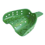 COE® Disposable Spacer Impression Trays – Perforated, Green, 12/Bag - 3Z Dental (4951915167789)