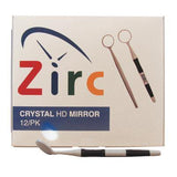 Crystal HD™ Mouth Mirrors – Soft Grip Handles, Single End - 3Z Dental