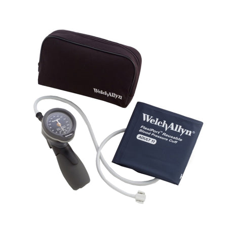 767 Wall Aneroid Sphygmomanometer, with Reusable Flexiport® Adult Two Tube Cuff