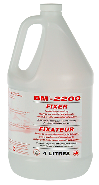 Fixer & Developer BM-2200. Fixer Only 4L - 3Z Dental (4952129175597)