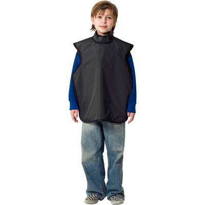 Lead-Free X-ray Aprons – Child with Collar, Charcoal Microfiber