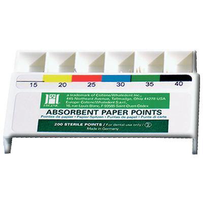 Hygenic® White Paper Points – Standard ISO Sized, Drawer Box, 200/Pkg - 3Z Dental (6158461632704)