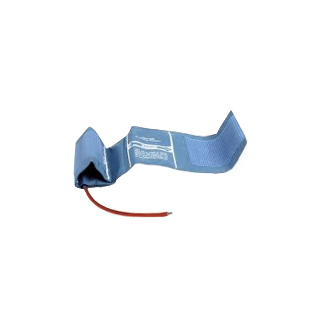 Calibrated® V-Lok® Cuff and Inflation Bag, Single Tube, Medium Blue