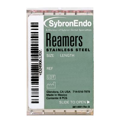 Reamers – Plastic Handle, Standard Color Coded 08-40, 21 mm, 6/Pkg