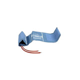 Calibrated® V-Lok® Cuff and Inflation Bag, with 2 Female Colder Connectors, Medium Blue